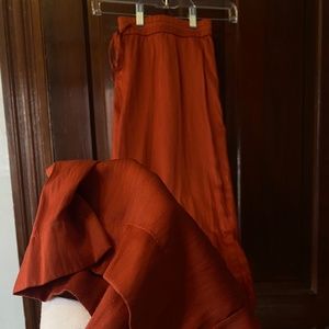 LOFT fluid wide-leg pant